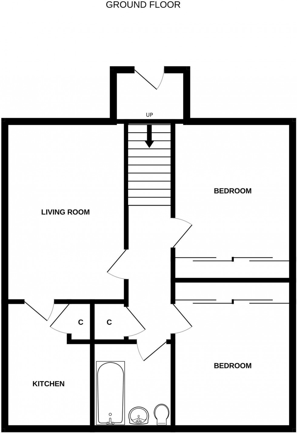 Floorplan for King Brude Terrace, Inverness, IV3