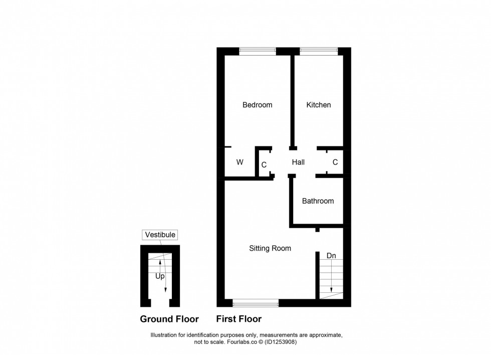 Floorplan for Blackwell Avenue, Culloden, IV2
