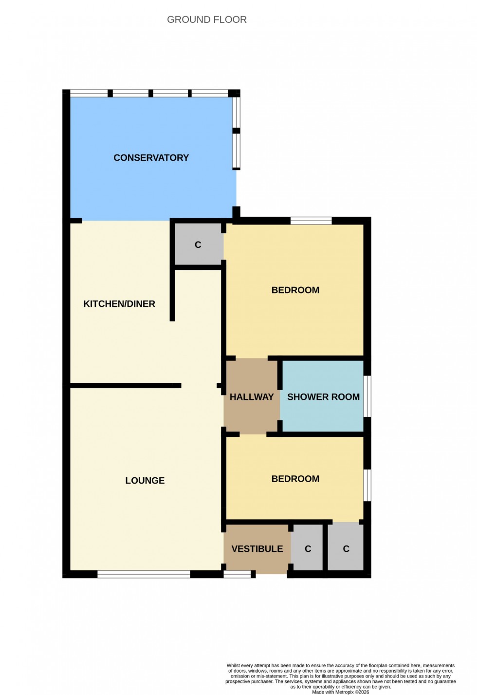 Floorplan for Balmoral Drive, Kirkcaldy, KY2