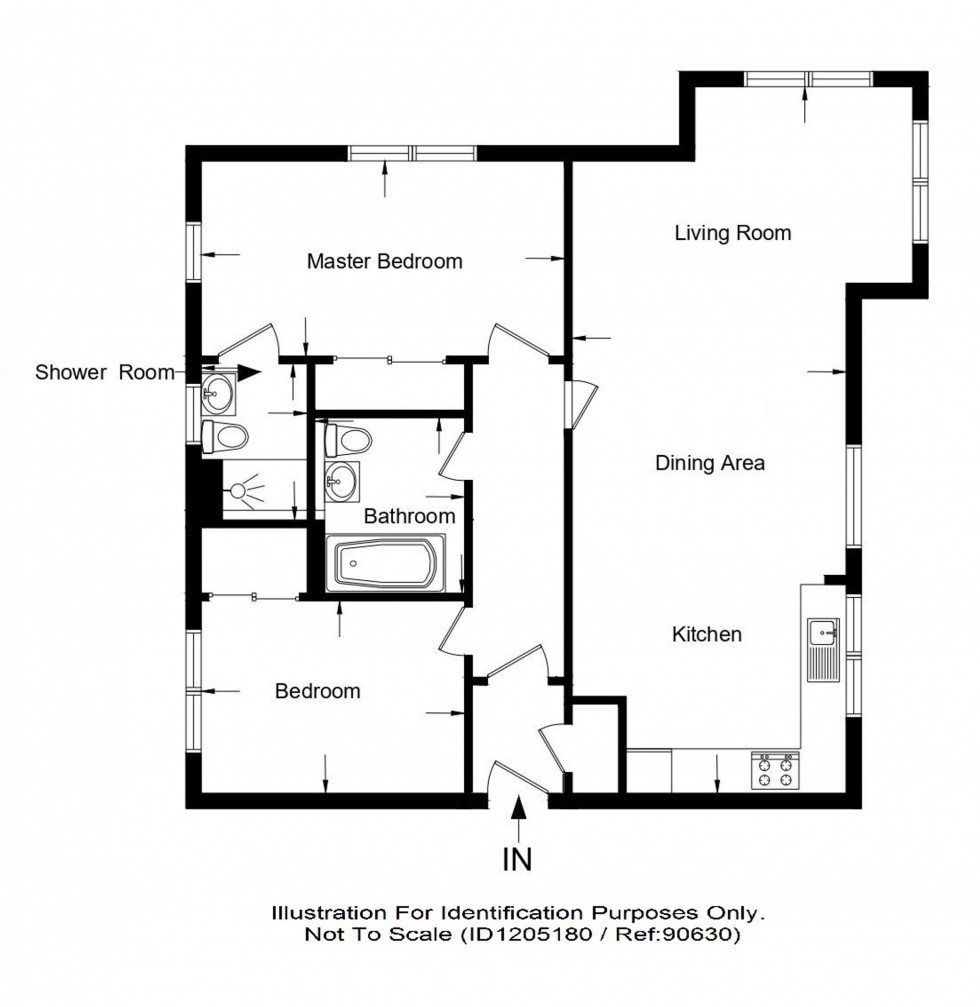 Floorplan for Corthan Court, Thornton, KY1