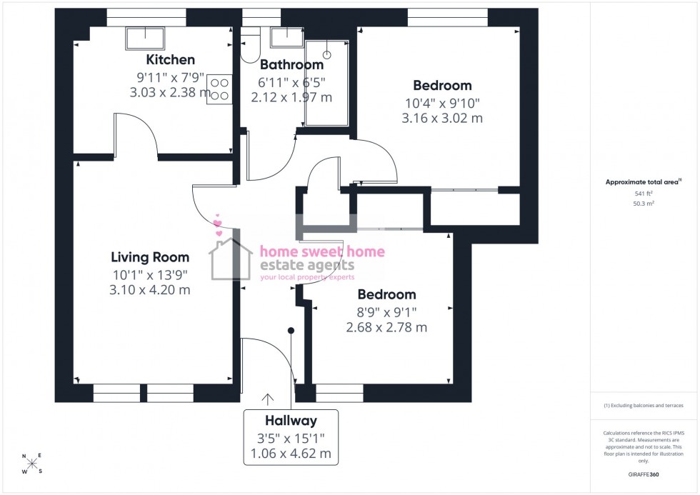 Floorplan for Brock Road, Inverness, IV2