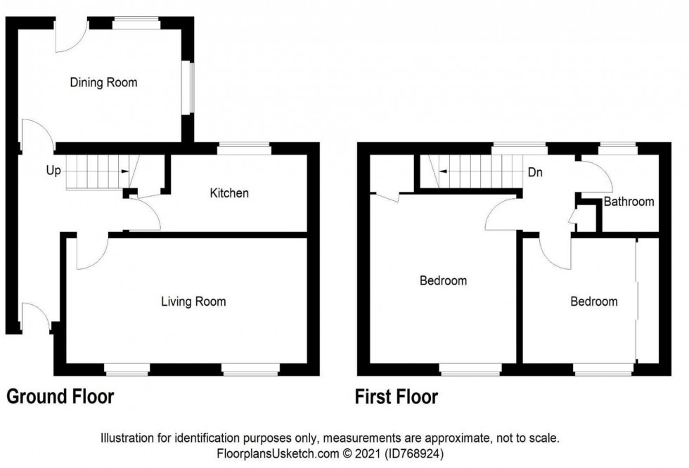 Floorplan for Keith Drive, Glenrothes, KY6