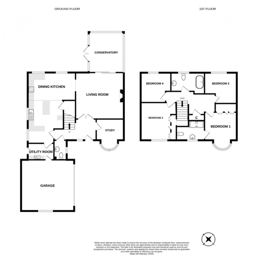 Floorplan for Dover Park, Dunfermline, KY11