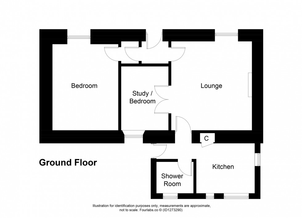Floorplan for Ceres Road, Craigrothie, KY15