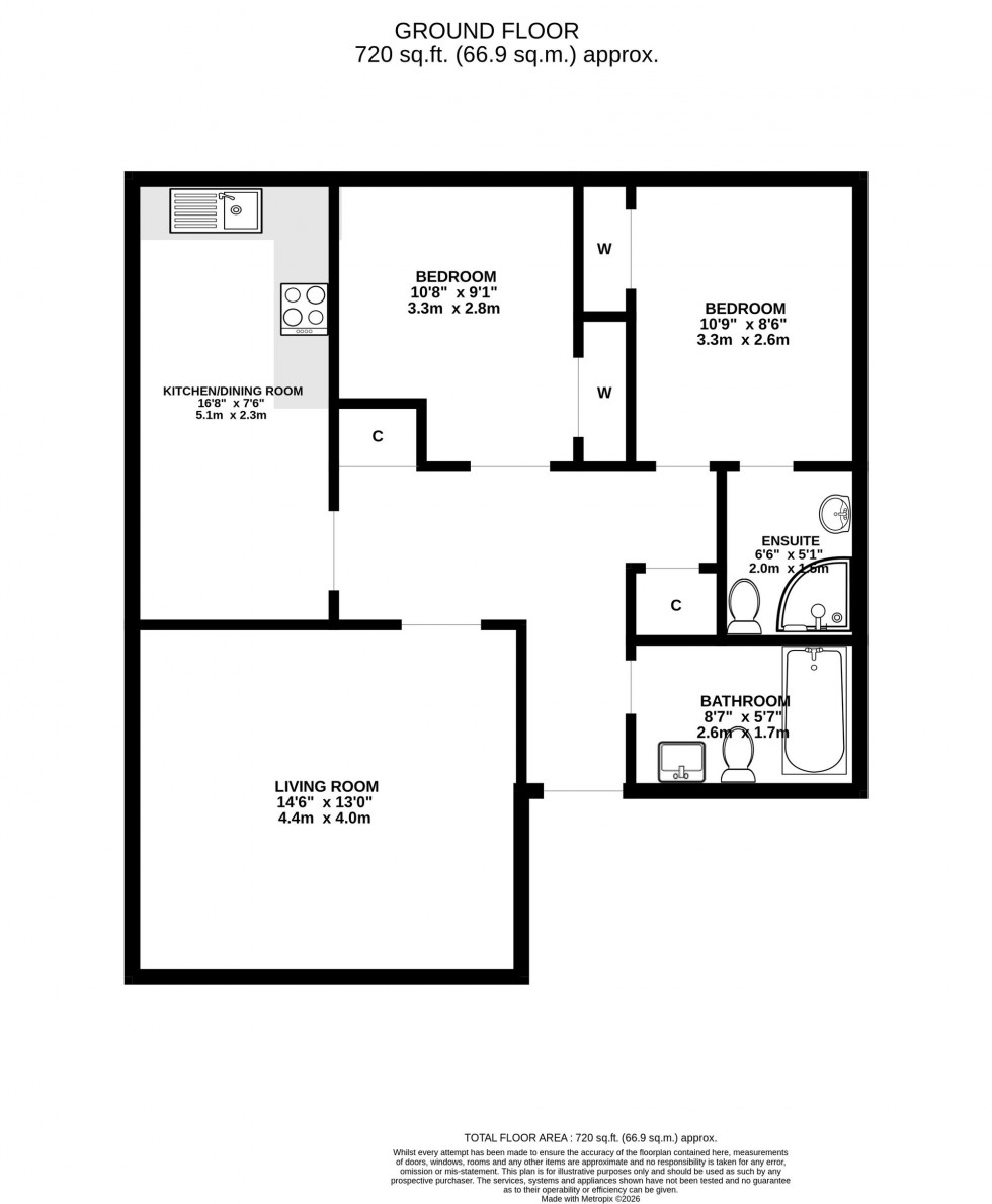 Floorplan for Strothers Lane, Farraline Court Strothers Lane, IV1
