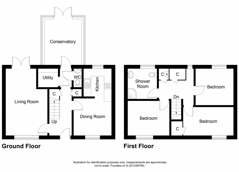 Floorplan for Auchmithie Place, Glenrothes, KY7