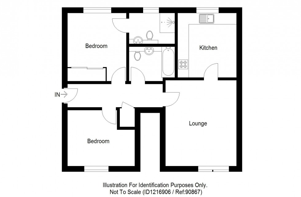 Floorplan for Brock Road, Inverness, IV2