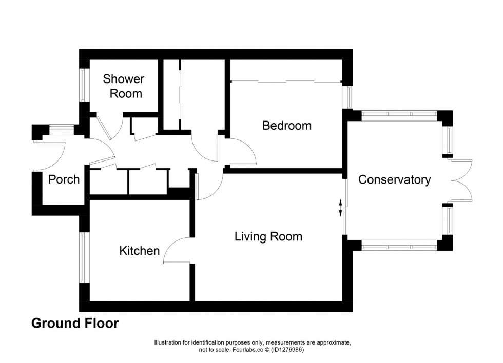 Floorplan for Inveraray Avenue, Glenrothes, KY7