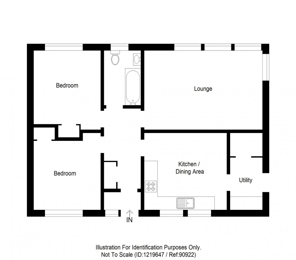 Floorplan for Neil Gunn Place, Dingwall, IV15