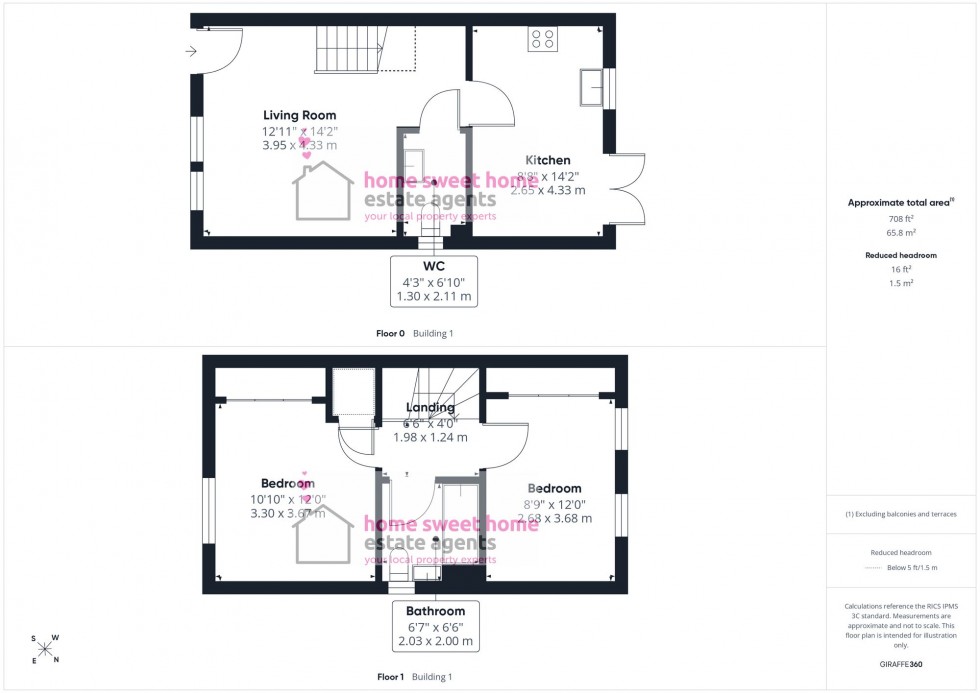 Floorplan for Cypress Place, Inverness, IV2