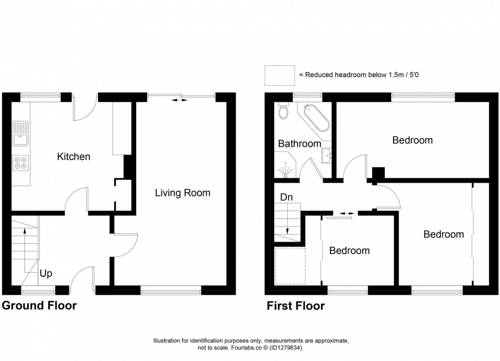 Floorplan for Woodside Road, Glenrothes, KY7