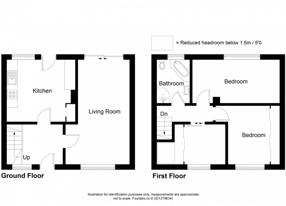 Floorplan for Woodside Road, Glenrothes, KY7