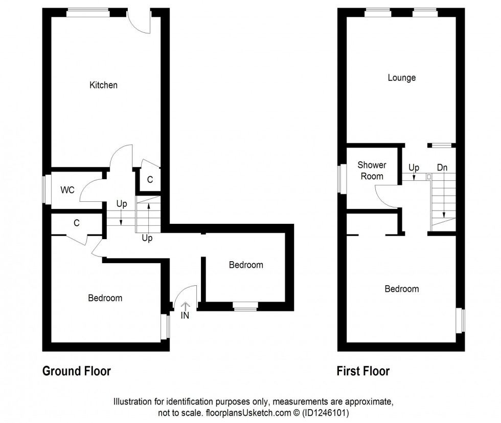 Floorplan for Frances Path, Glenrothes, KY7