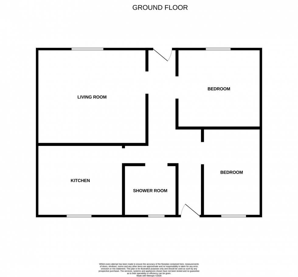 Floorplan for Saline Road, Oakley, KY12