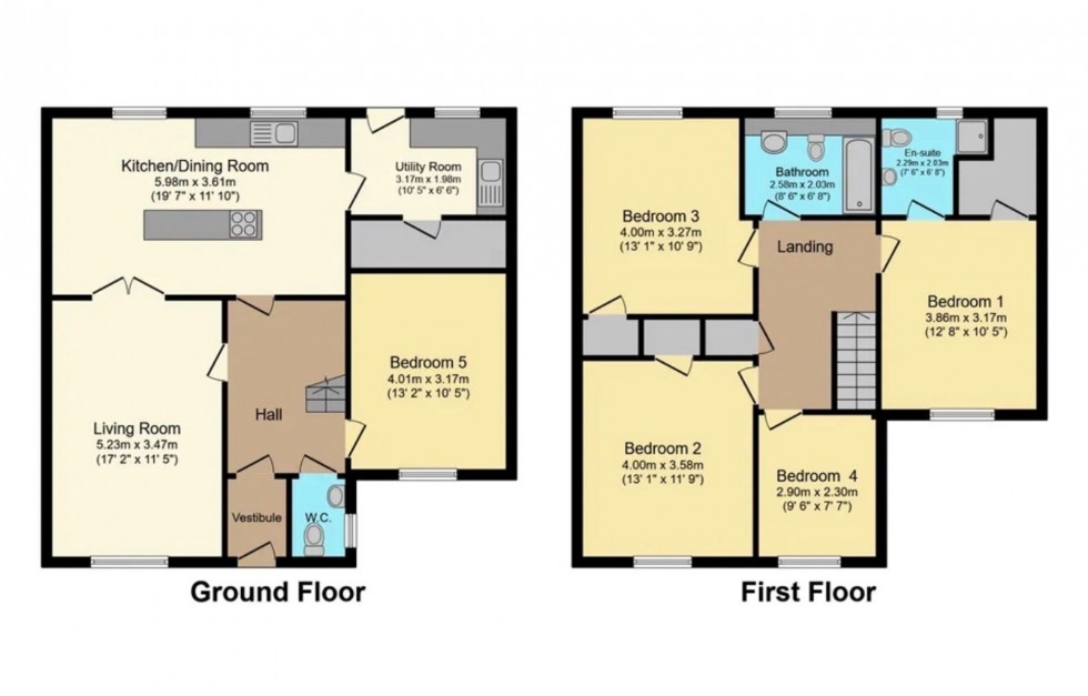 Floorplan for Henge Gardens, Glenrothes, KY7