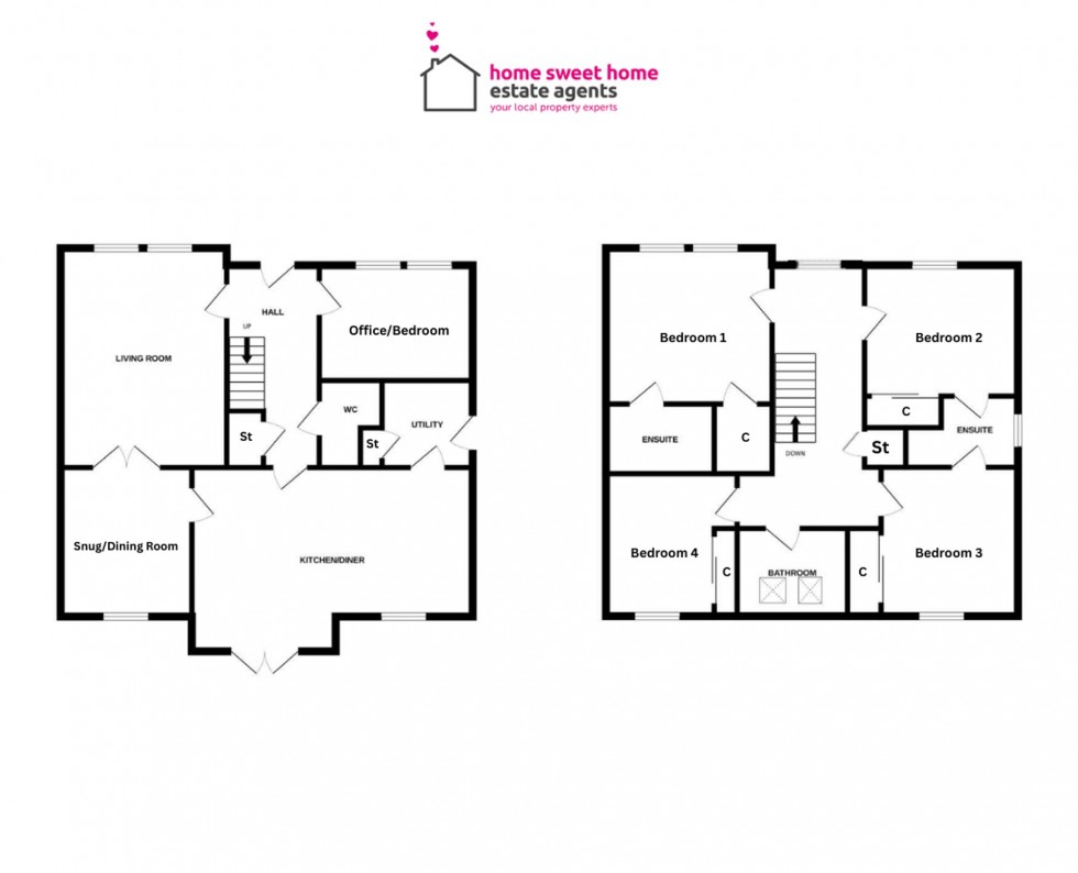 Floorplan for Earls Gate, Slackbuie, IV2