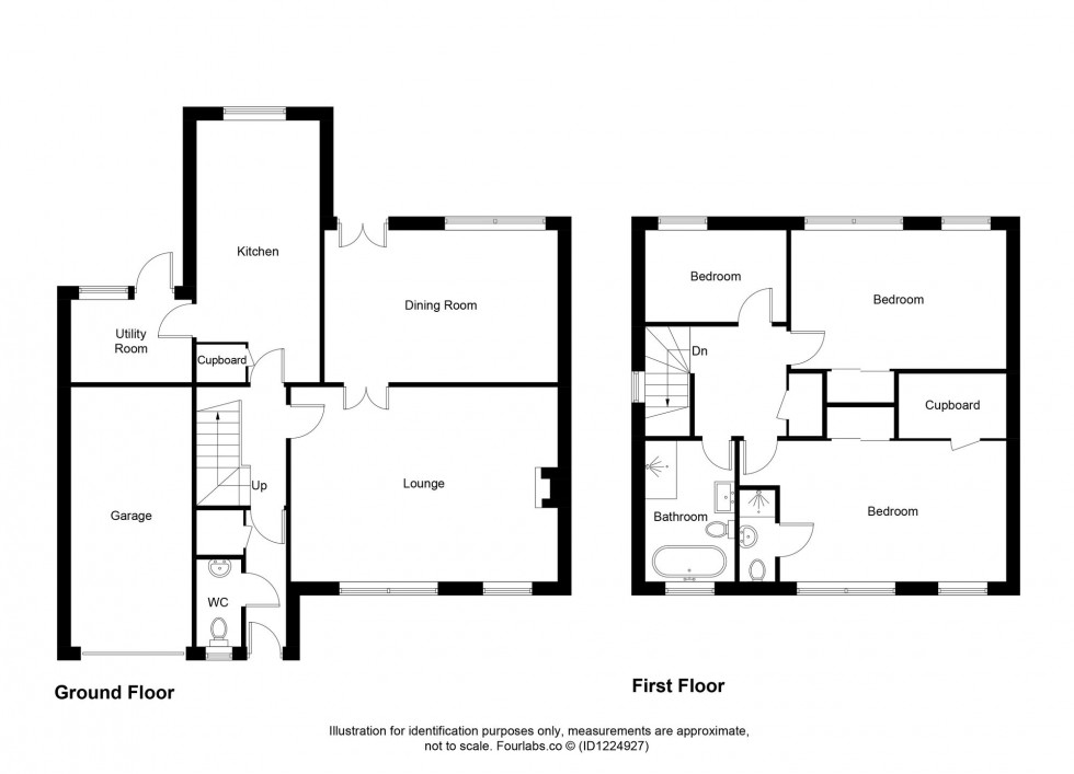 Floorplan for Auchavan Gardens, Glenrothes, KY7
