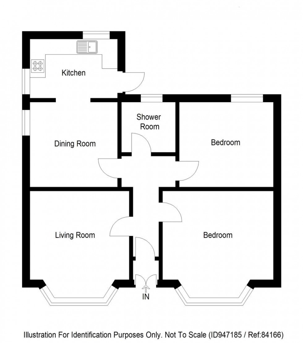 Floorplan for Kenneth Street, Inverness