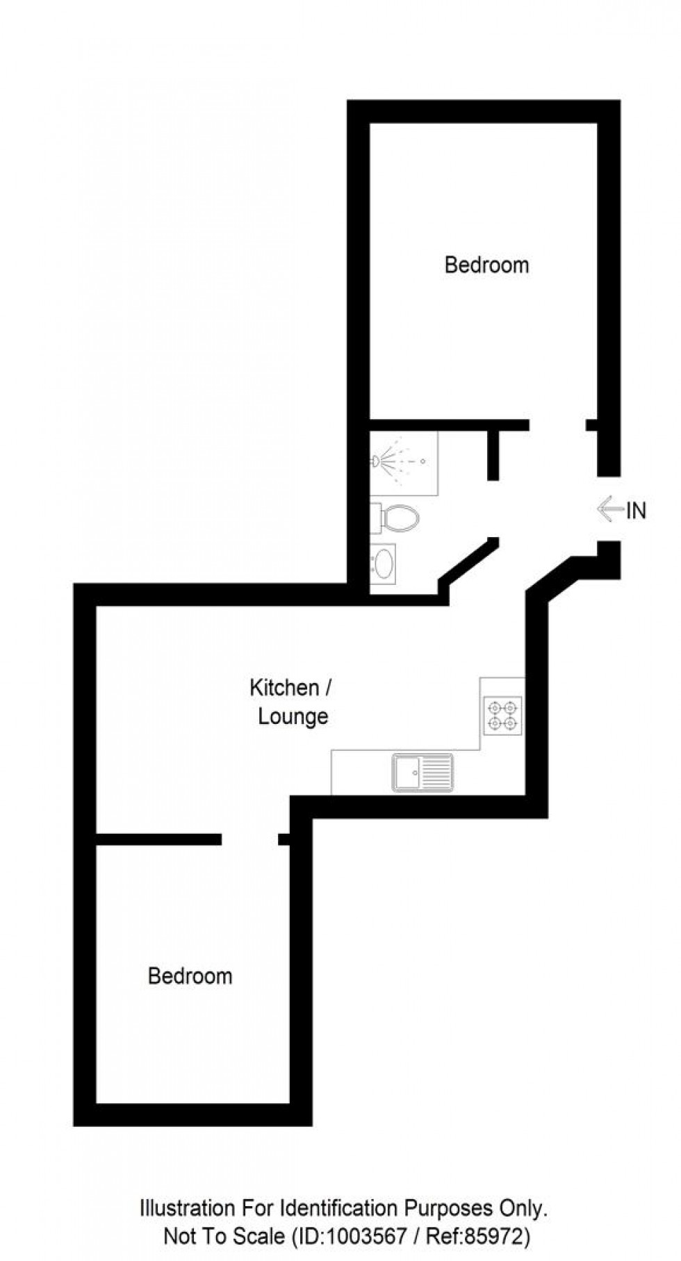 Floorplan for Baron Taylor Street, Inverness