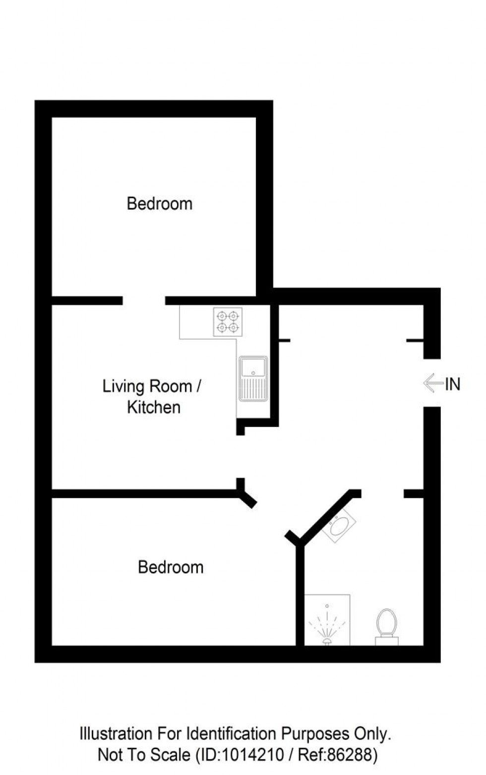 Floorplan for Baron Taylor Street, Inverness