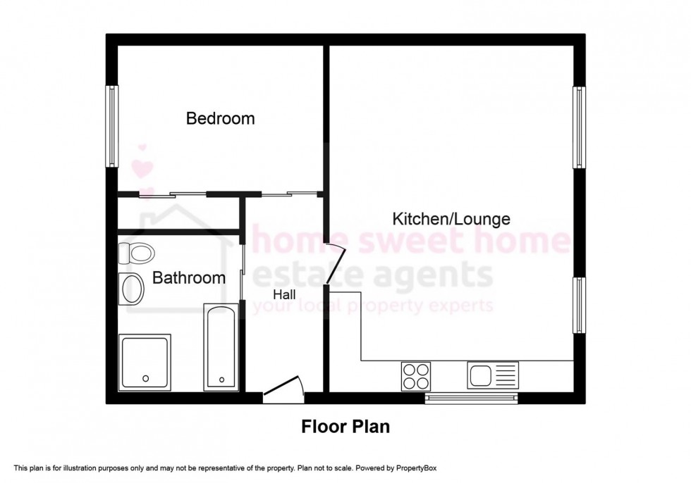 Floorplan for North View Green, Inverness