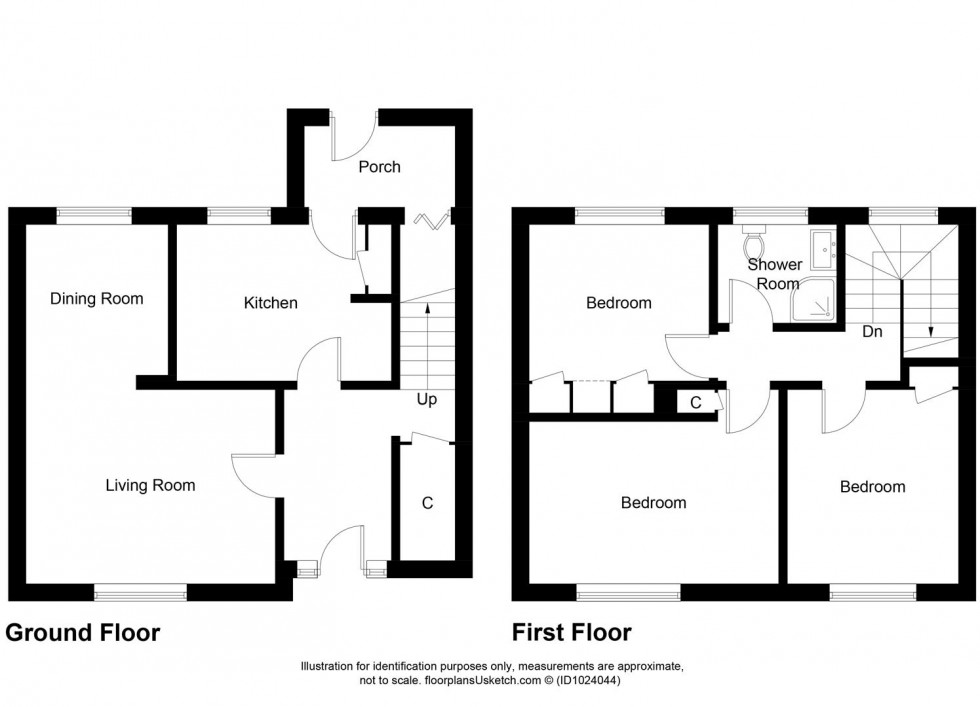 Floorplan for Cameron Park, Thornton, Kirkcaldy