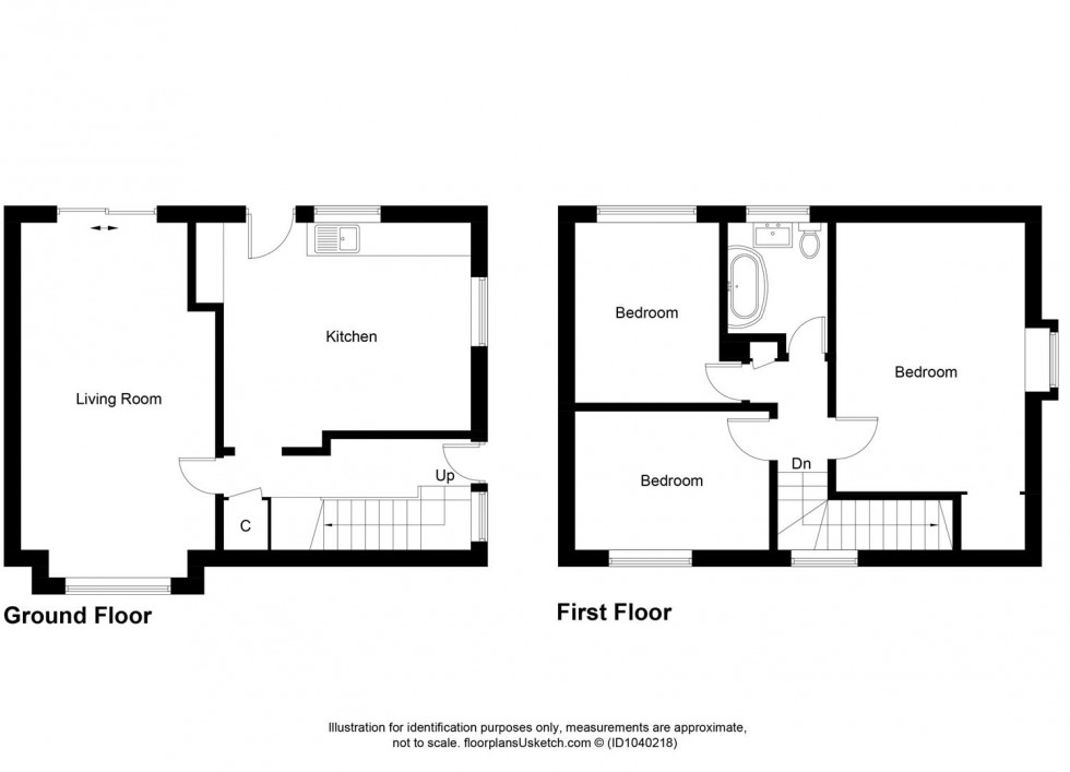 Floorplan for Napier Road, Glenrothes