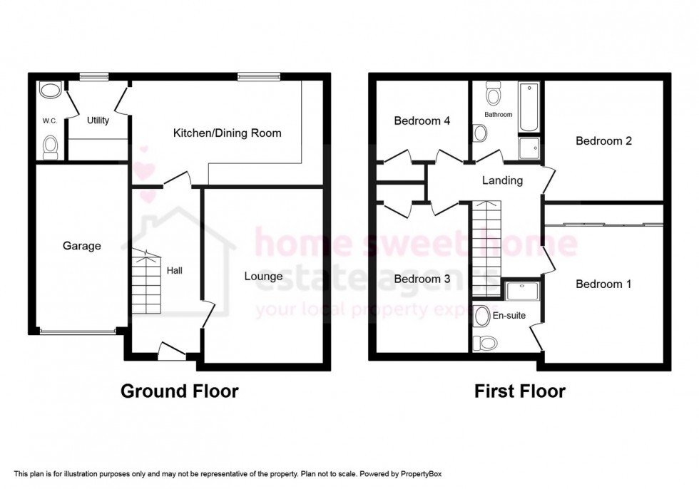 Floorplan for Appin Drive, Stratton