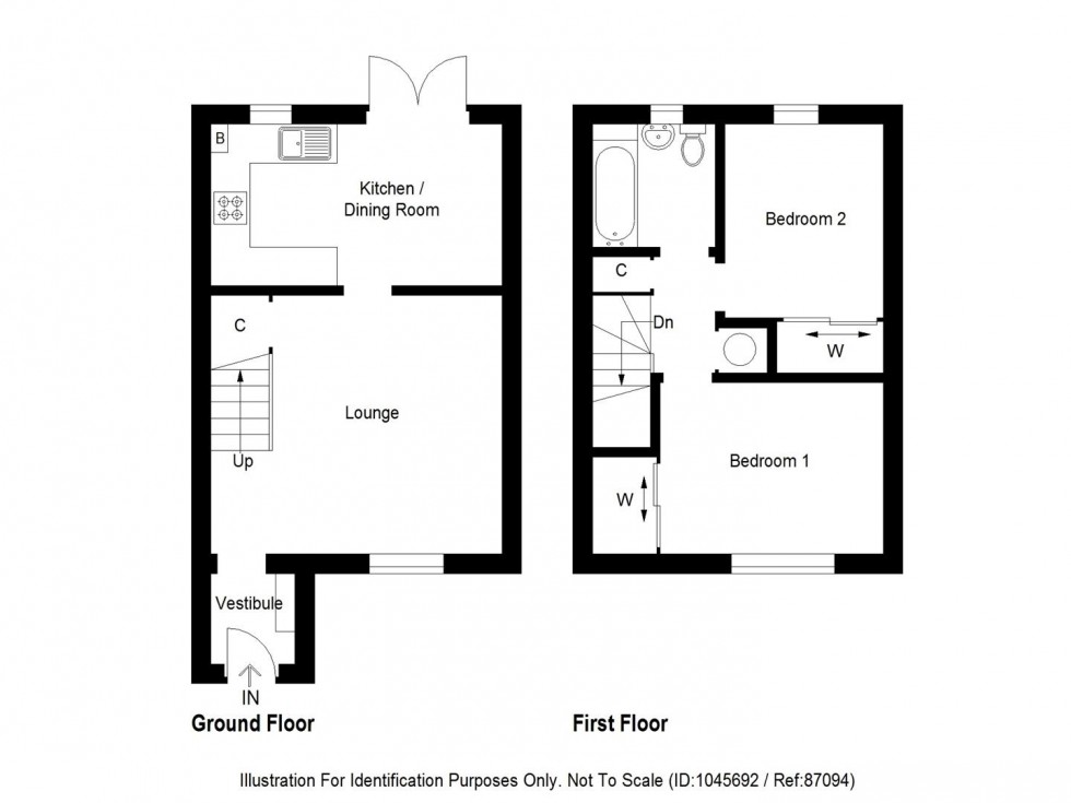 Floorplan for Castle Heather Drive, Inverness