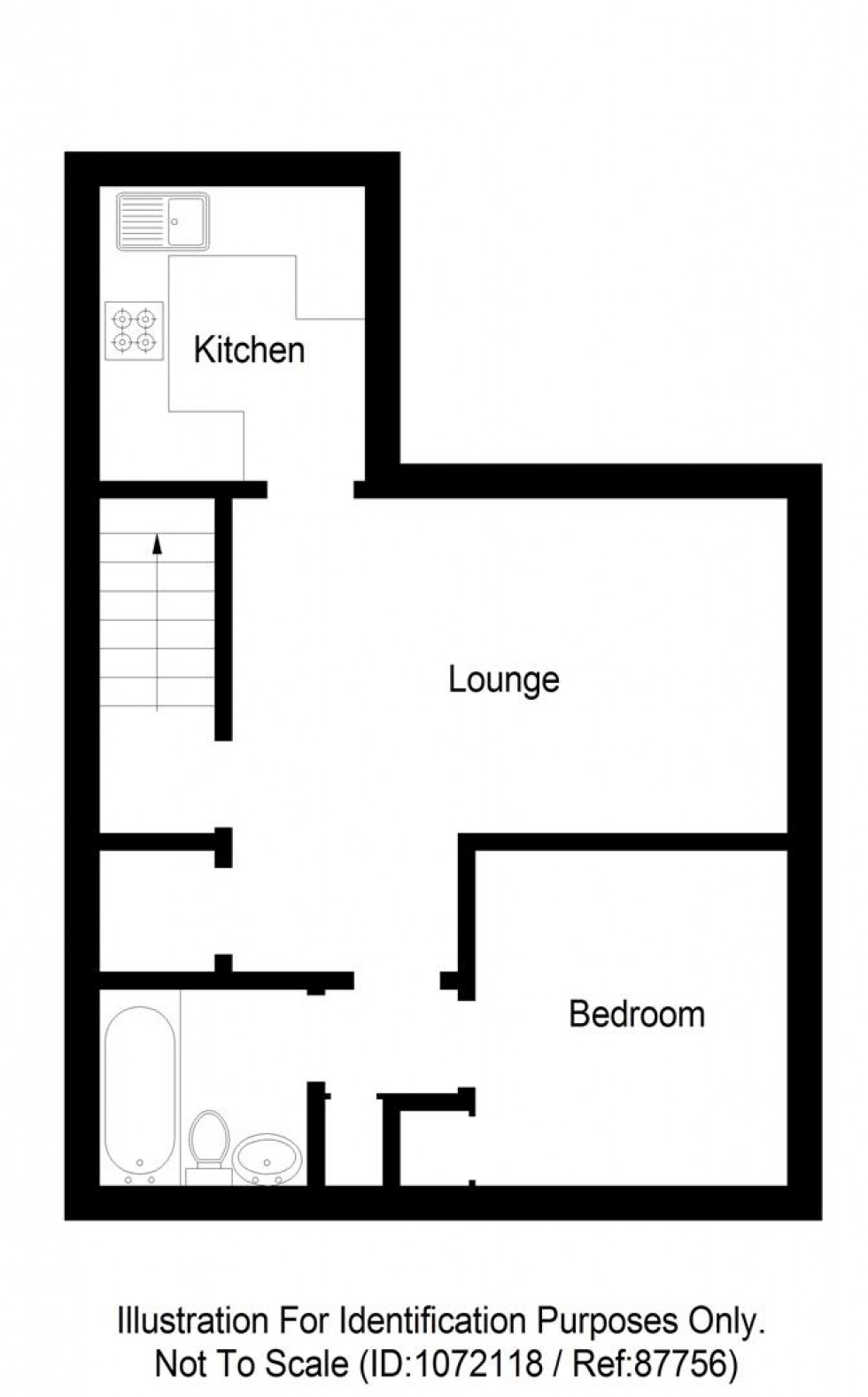 Floorplan for Murray Terrace, Smithton, Inverness