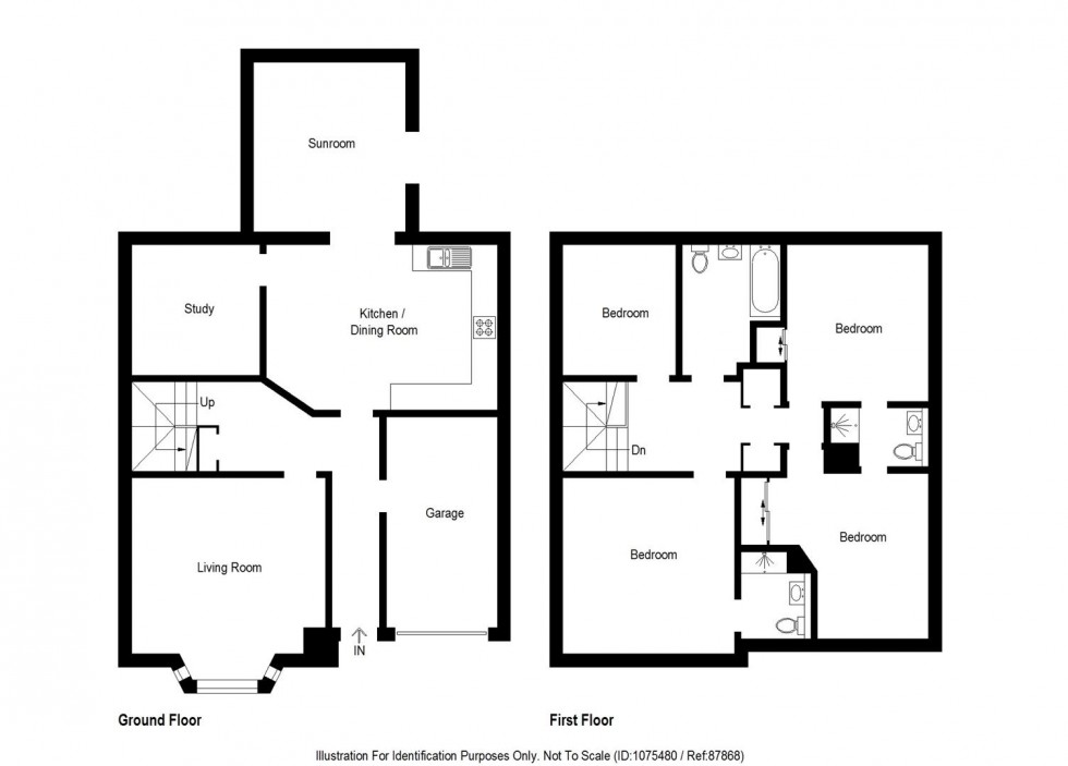 Floorplan for Bishops View, Inverness