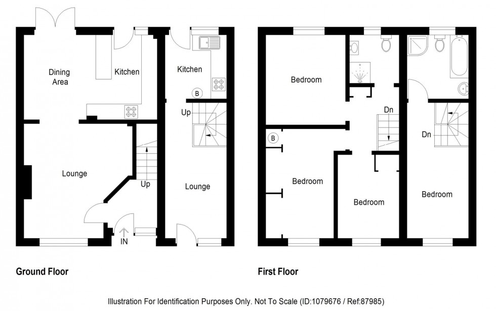 Floorplan for Cuthbert Road, Inverness