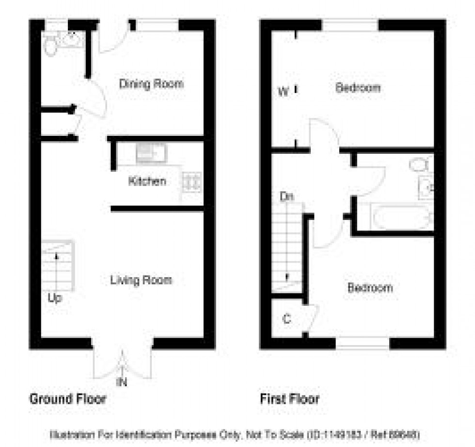 Floorplan for Foxglove Crescent, Inverness