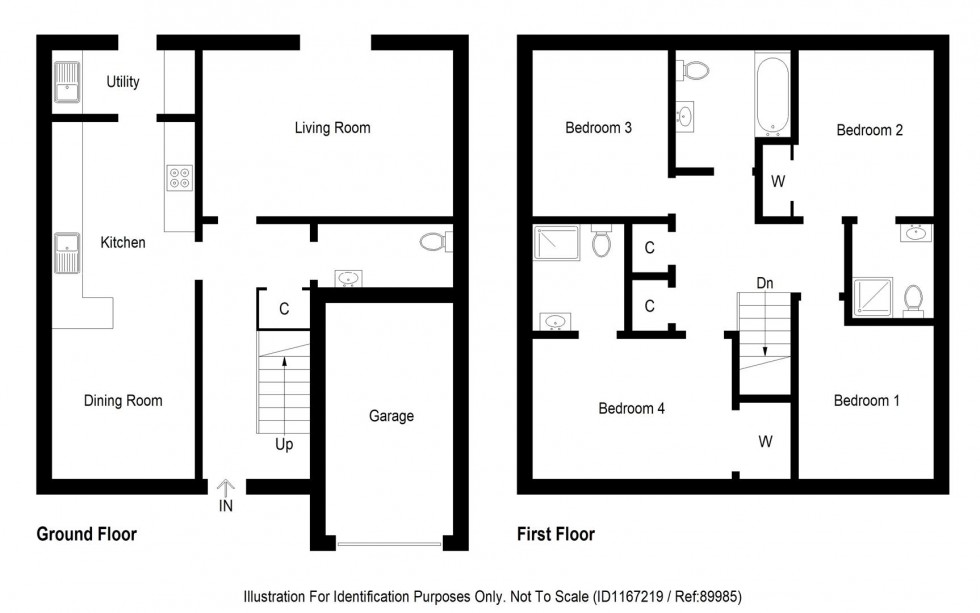 Floorplan for Darochville Place, Inverness