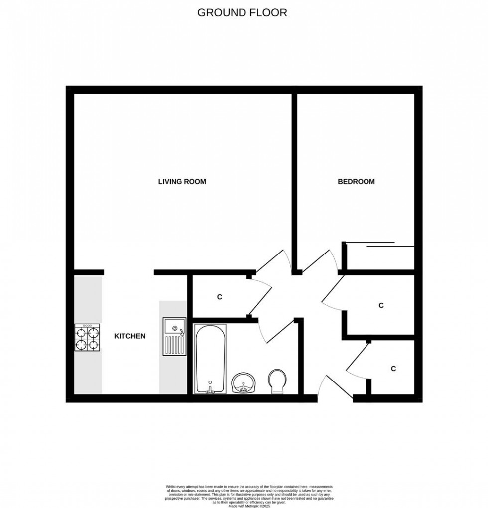 Floorplan for Galloway Drive, Culloden, Inverness