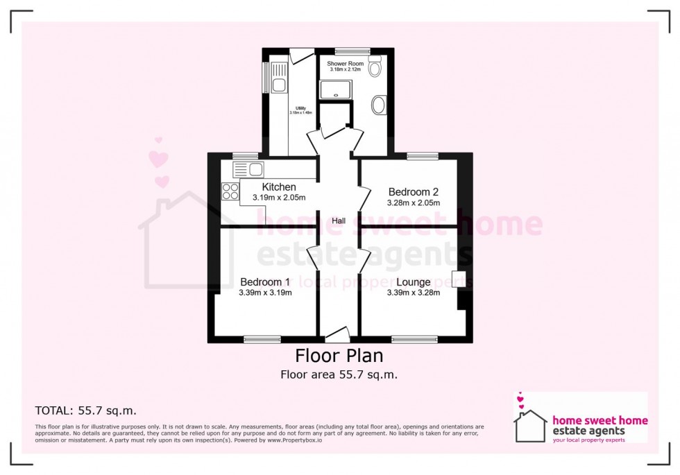 Floorplan for India Street, Inverness