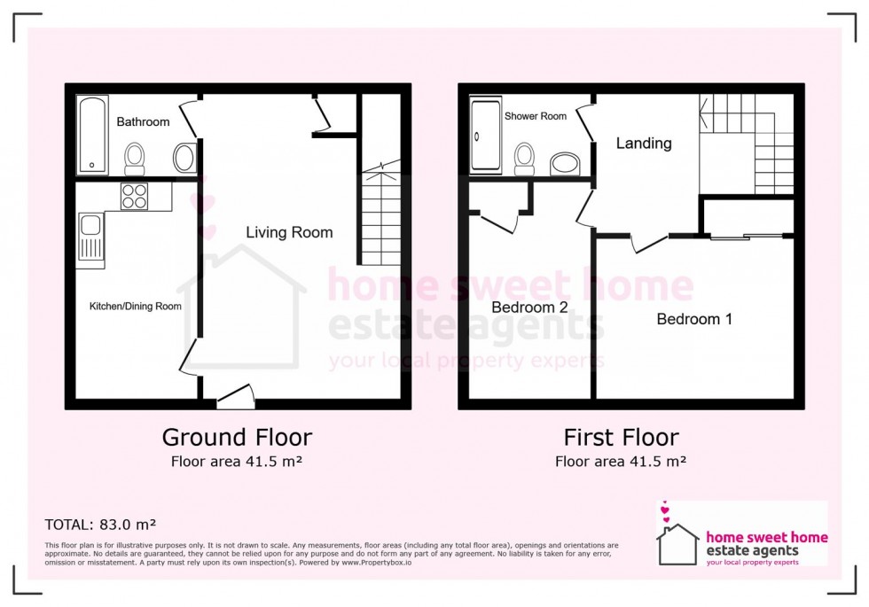 Floorplan for Larchwood Drive, Inverness