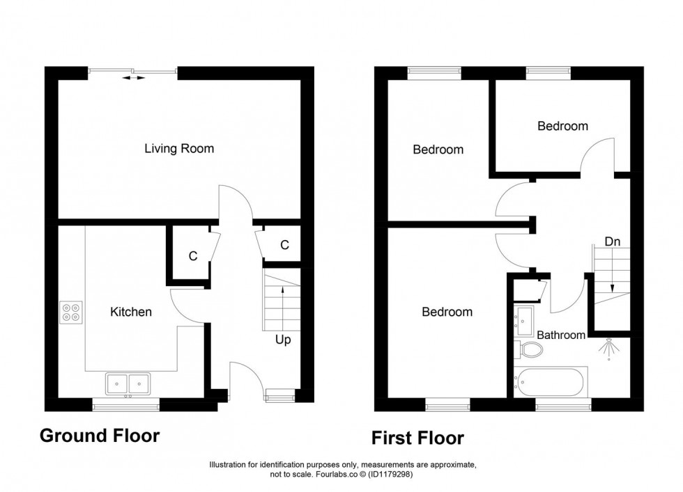 Floorplan for Berwick Place, Dysart, Kirkcaldy
