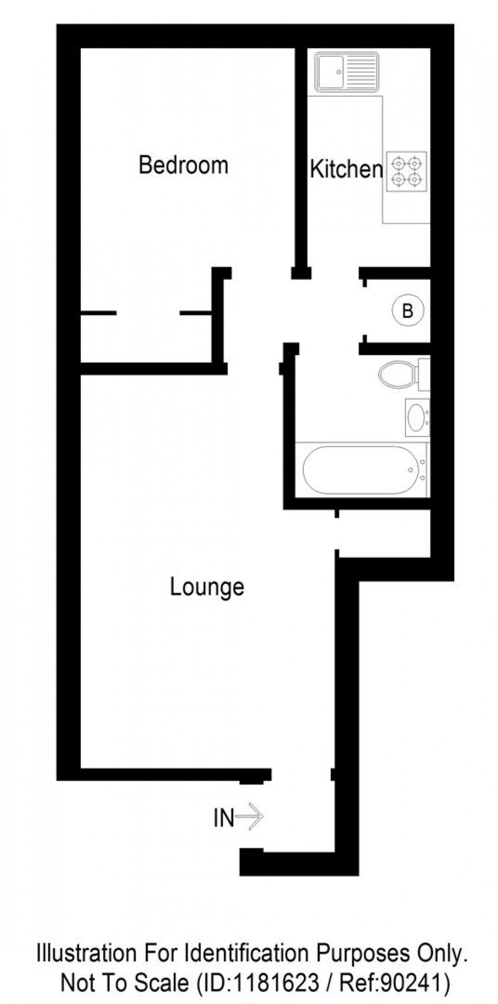 Floorplan for Hazel Avenue, Culloden