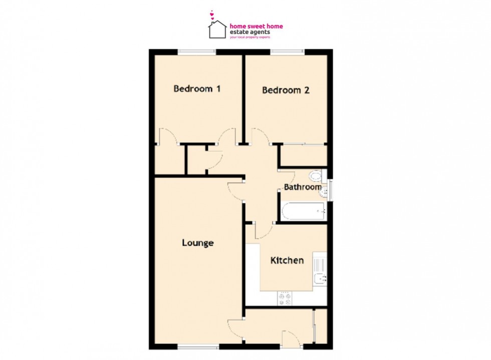 Floorplan for Blackthorn Road, Culloden, Inverness