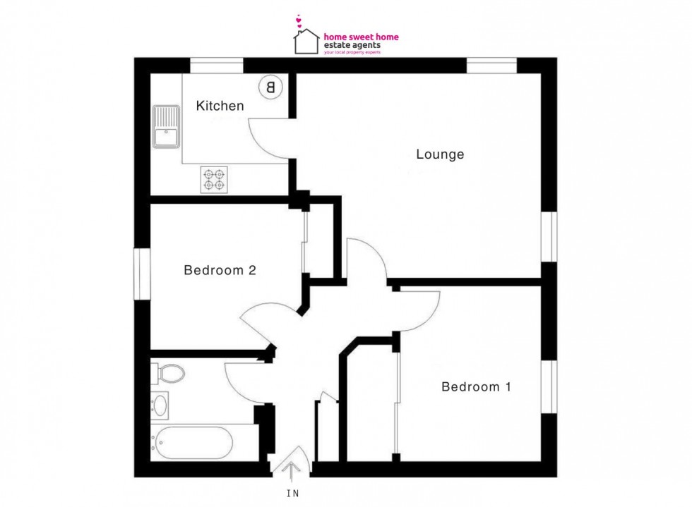 Floorplan for Culduthel Park, Inverness
