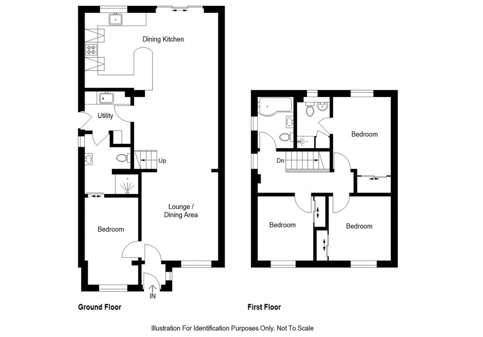 Floorplan for North Larches, Dunfermline