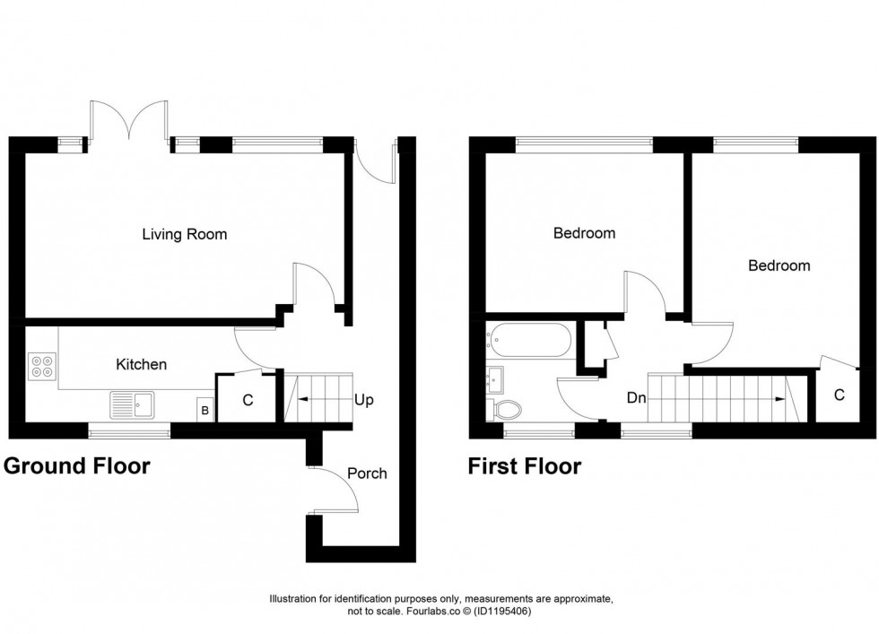 Floorplan for Haddington Crescent, Glenrothes