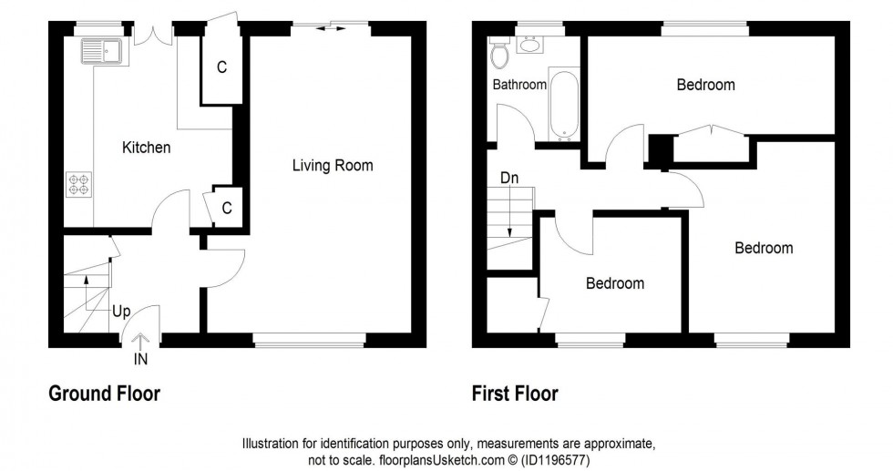 Floorplan for Solway Place, Rimbleton, Glenrothes