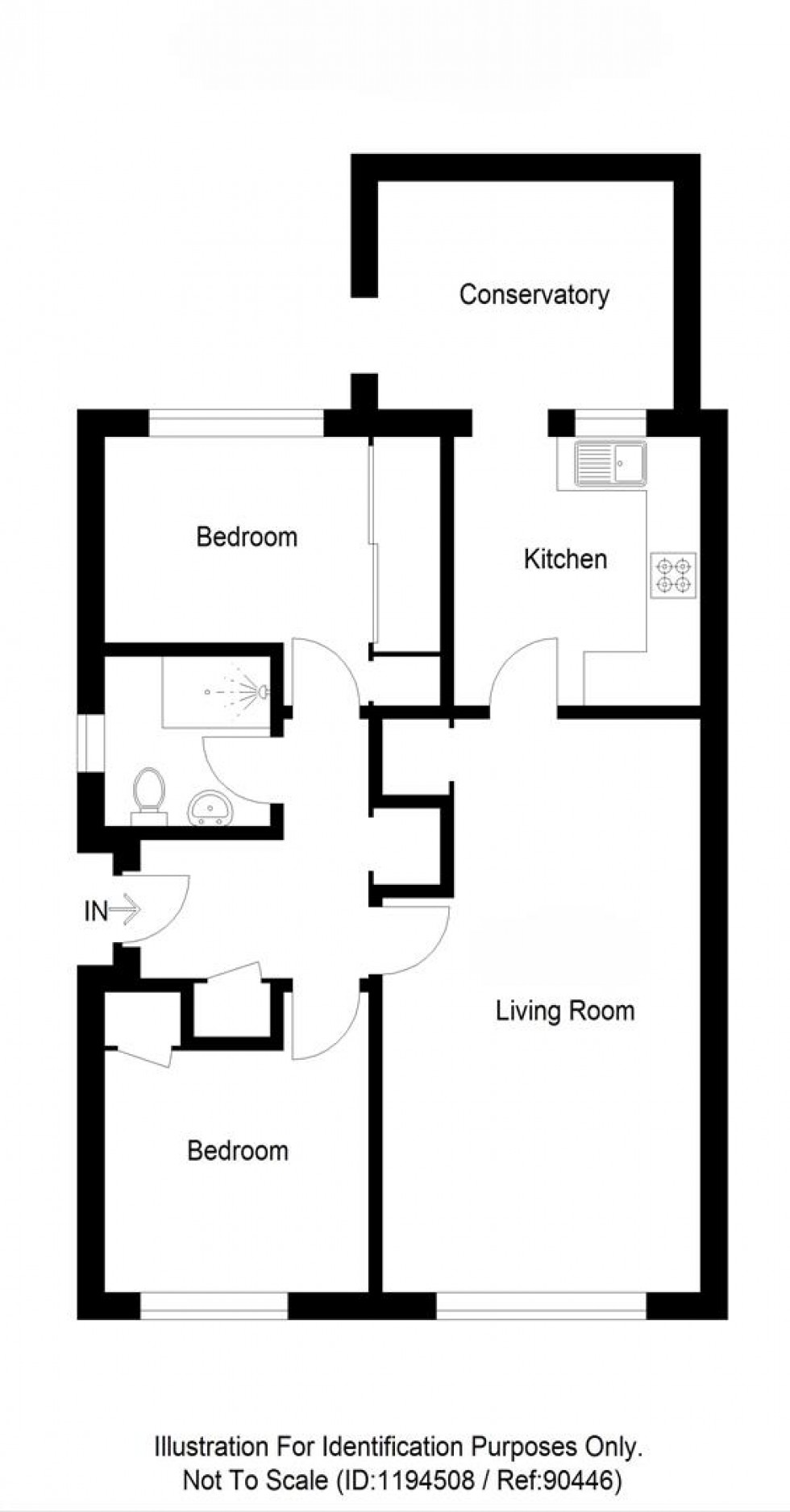 Floorplan for Firthview Drive, Inverness