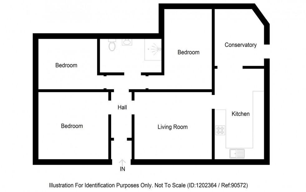 Floorplan for Leachkin Road, Inverness