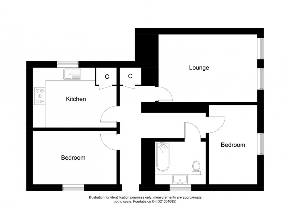 Floorplan for Strathore, Kirkcaldy