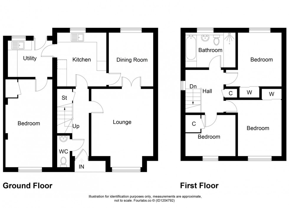 Floorplan for Braemar Gardens, Glenrothes