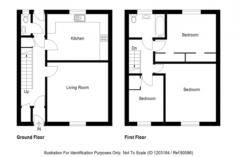 Floorplan for Ashton Crescent, Inverness