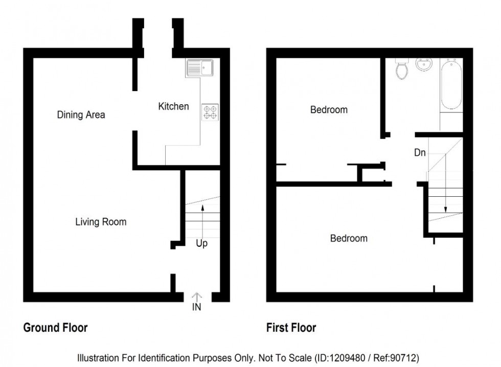 Floorplan for Carnarc Crescent, Inverness